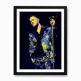 Dan Reynolds Imagine Dragons 4 Art Print