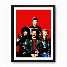 Queen - Kings Of Rock Art Print