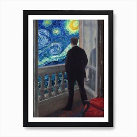 Starry Night View Art Print