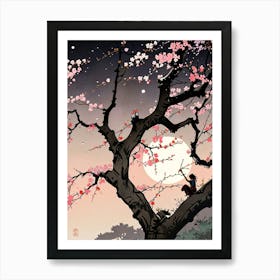 Cherry Blossom Tree 4 Art Print