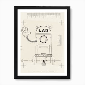 Lad Art Print