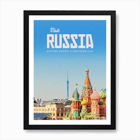 Russia Art Print