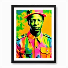 Joey Bada Colourful Pop Art Poster