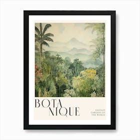 Botanique Fantasy Gardens Of The World 15 Art Print
