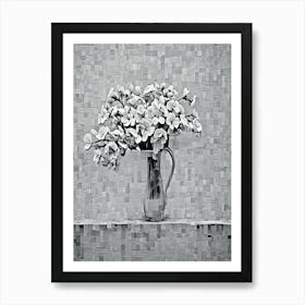 Photograph - Flowers In A Vase Art Print