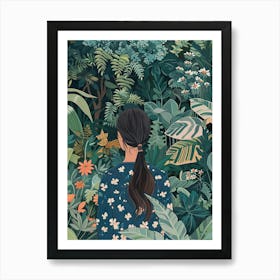 In The Garden The Garden Of Morning Calm South Korea 2 Art Print