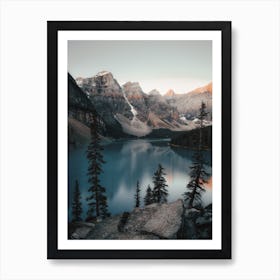 Blue Mountain Lake Art Print