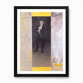 Der Hofschauspieler Josef Lewinsky Als Carlos In Clavigo (1895), Gustav Klimt Art Print