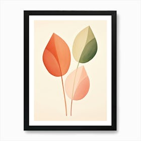 Abstract Botanical Art Art Print