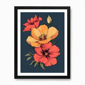 Poppies 31 Art Print