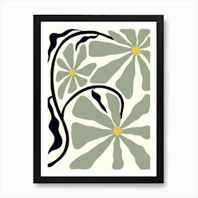 Henri Matisse Daisy Tile Art Print