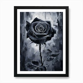 Black Rose 8 Art Print