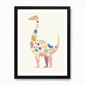 Nursery Dinosaur Art Brachiosaurus 2 Art Print