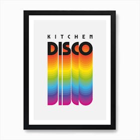 Kitchen Disco Art Print