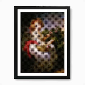 Élisabeth Louise Vigée Le Brun – Maria Christina De Bourbon Naples Art Print