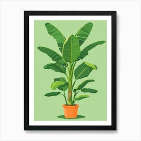 Banana Plant 8 Art Print