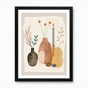 Abstract Home Objects 11 Art Print