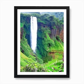 Sipi Falls, Uganda Majestic, Beautiful & Classic (2) Art Print