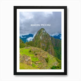 Simply Machu Picchu Art Print