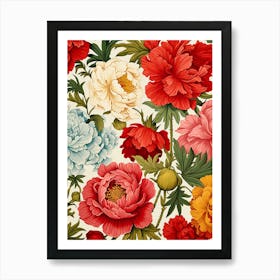 Peony 1 Art Print