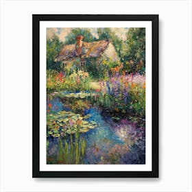  Floral Garden Floral Tapestry 1 Art Print