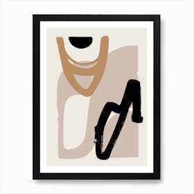 Minimal=Graphics Mid Century Art Print