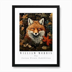 William Morris fox 1 Art Print