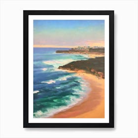 Bondi Beach Sydney Australia Monet Style Art Print