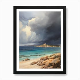 Stormy Seas.7 Art Print