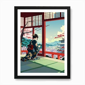 Kimono Art Print