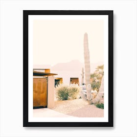 Palm Springs Home Art Print