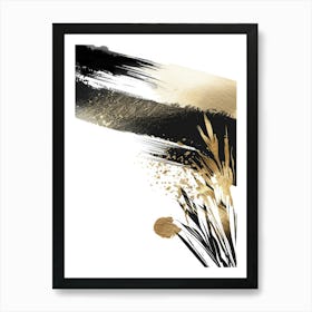 Abstract Brush Strokes 17 Art Print