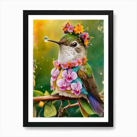 Hummingbird 36 Art Print