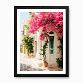 Greek island 2 Art Print