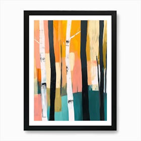 Birch Trees Art Print