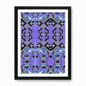 Abstract Fractal Pattern 1 Art Print