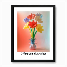 Dreamy Inflatable Flowers Poster Gaillardia 2 Art Print