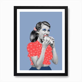 Still Eating Art Print