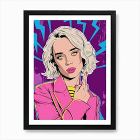 Pop Girl Art Print