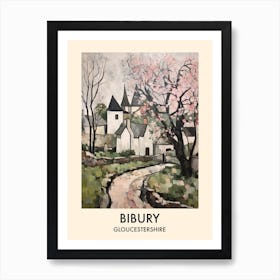 Bibury (Gloucestershire) Painting 1 Travel Poster Art Print