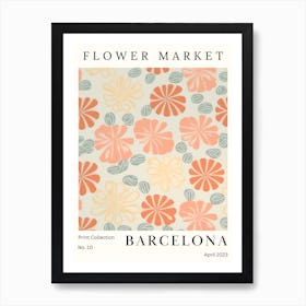 Flower Market 3 Art Print