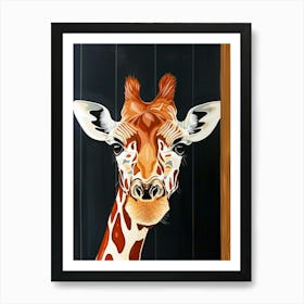 Giraffe 157 Art Print