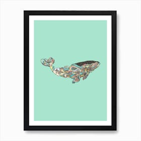 Whale Art Print