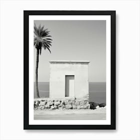 Paphos, Cyprus, Black And White Photography 3 Art Print