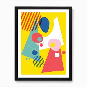 Abstract Pop Iii Art Print