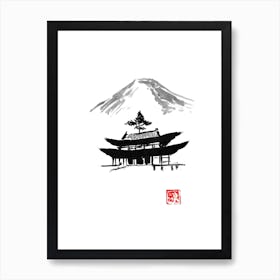 Tree Temple Art Print