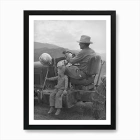 Untitled Photo, Possibly Related To Farmer And His Son, Ouray County, Colorado By Russell Lee Art Print