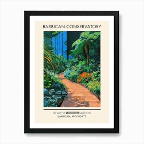 Barbican Conservatory London Parks Garden 2 Art Print