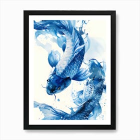 Koi Fish 3 Art Print