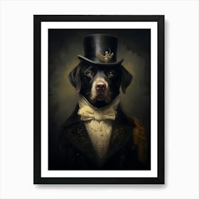 Labrador Retriever Baroque 1 Art Print